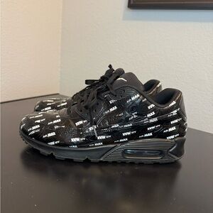 Nike Air Max 90 All Over Print Black White